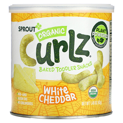 

Sprout Organic Curlz 12 Months & Up White Cheddar 1.48 oz (42 g)