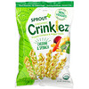 Sprout Organic, Crinklez, Popped Chickpea & Veggie Snack, 12 Months & Up, Cheddar & Spinach, 1.48 oz (42 g)