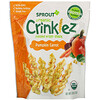 Sprout Organic, Crinklez, snacks de vegetales inflados, calabaza y zanahoria, 42 g (1,48 oz)