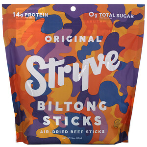 Отзывы о Stryve Foods, Biltong Sticks, Original, 16 oz (454 g)