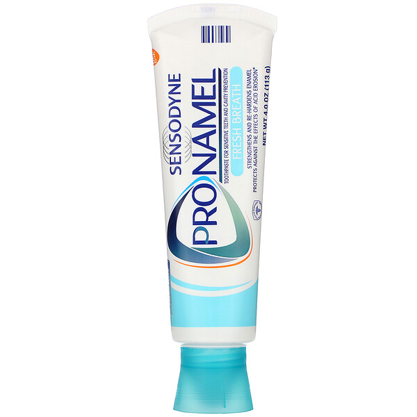 Sensodyne, ProNamel, Fresh Breath Toothpaste, Fresh Wave, 4.0 oz (113 g)