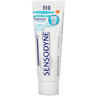 Sensodyne, 含氟修復護齒牙膏，清新升級，3.4 盎司（96.4 克）