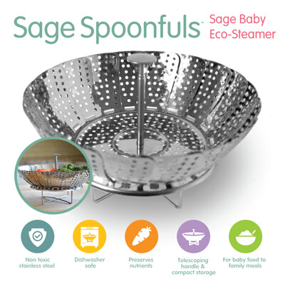 Sage Spoonfuls Baby, Eco Steamer, 1 шт.