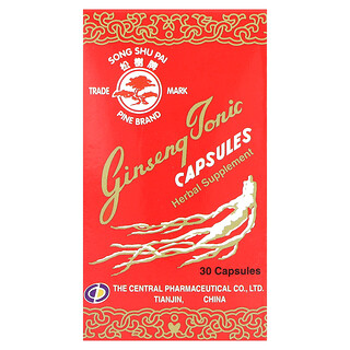 Song Shu Pai, Ginseng Tonic, 30 capsules