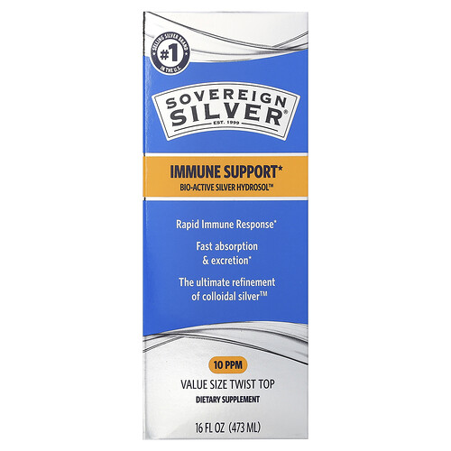 Sovereign Silver, Silver Hydrosol™ Bio-Active, 473 ml