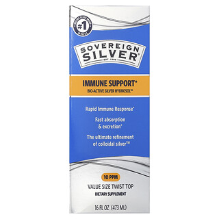 Sovereign Silver, Bio-Active Silver Hydrosol™, 473 ml