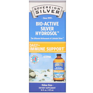 Соверинг Силвер, Bio-Active Silver Hydrosol, 10 ppm, 16 fl oz (473 ml) отзывы