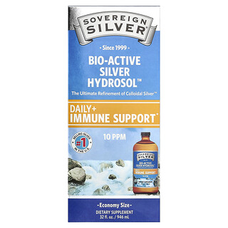 Sovereign Silver, Bio-Active Silver Hydrosol™, 946 ml