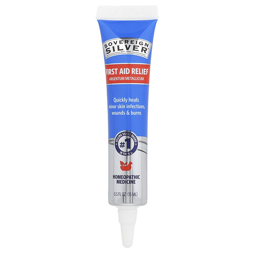 Sovereign Silver First Aid Gel, 0.5 fl oz (15 ml)