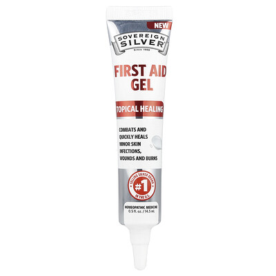 Sovereign Silver First Aid Gel 0.5 fl oz (14.5 ml)