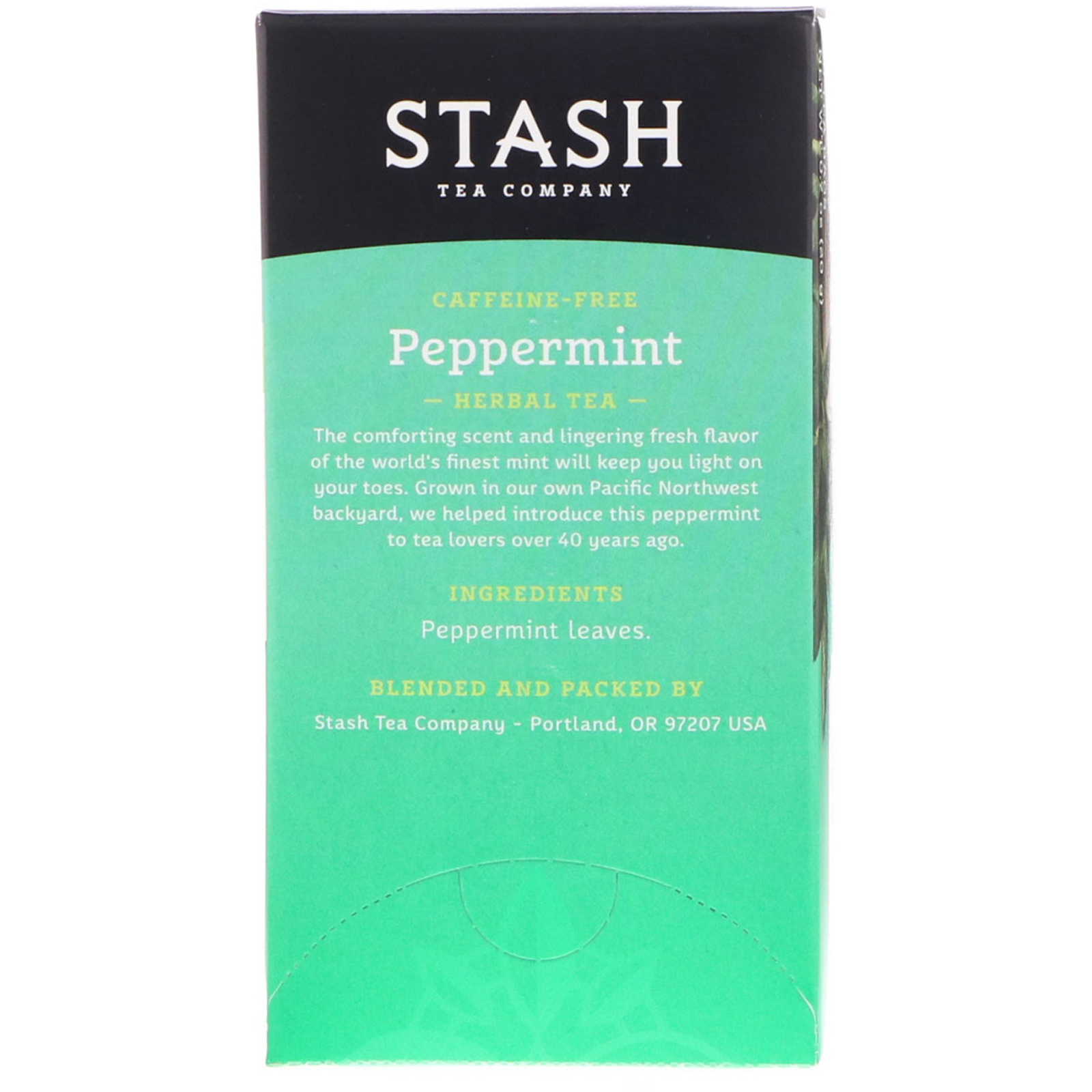 Stash Tea Herbal Tea Peppermint Caffeine Free 20 Tea Bags 07 Oz