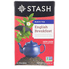 Stash Tea, Black Tea, English Breakfast, 20 Tea Bags, 1.4 oz (40 g)