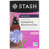 Stash Tea, Herbal Tea, Yumberry Blackcurrant, Caffeine Free, 20 Tea Bags, 1.1 oz (32 g)