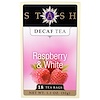 Stash Tea, Decaf Tea, Raspberry & White, 18 Tea Bags, 1.1 oz (32 g)