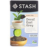 Stash Tea(スタッシュティー), 紅茶、ディカフェアールグレイ、ティーバッグ18袋、33g（1.1オンス）