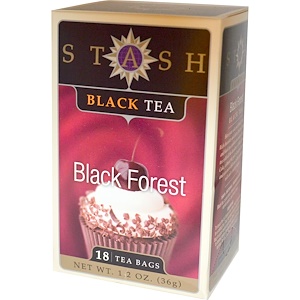 Stash Tea, Черный чай "Черный лес", 18 чайных пакетиков, 1,2 унции (36 г)