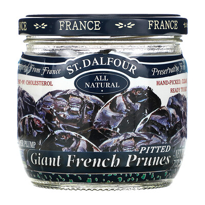 Купить St. Dalfour гигантский французский чернослив, без косточек, 200 г (7 унций)