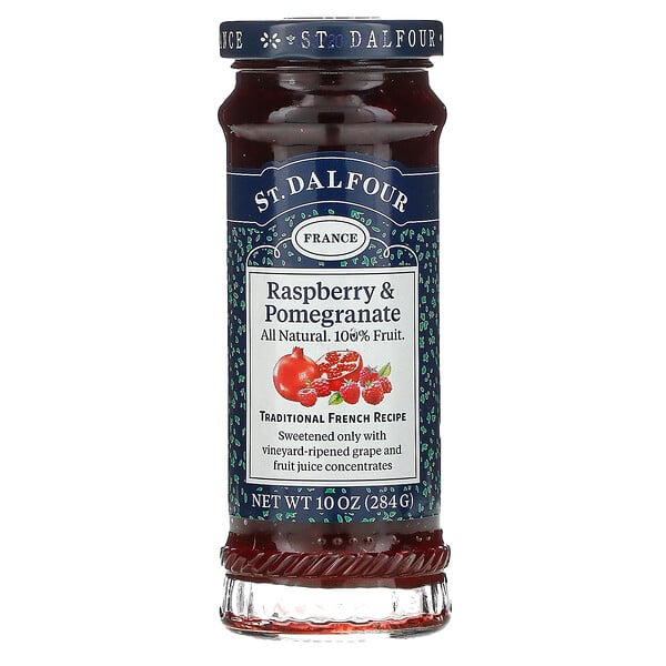 St. Dalfour, Deluxe Red Raspberry & Pomegranate Spread, 10 oz (284 g)