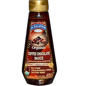 Отзывы о Ст Далфур, Organic Coffee Chocolate Sauce, 10.6 oz (300 g)