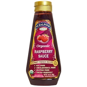 Отзывы о Ст Далфур, Organic Raspberry Sauce, 10.6 oz (300 g)