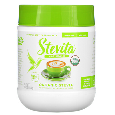 Купить Stevita Naturals, органическая стевия, 454 г (16 унций)