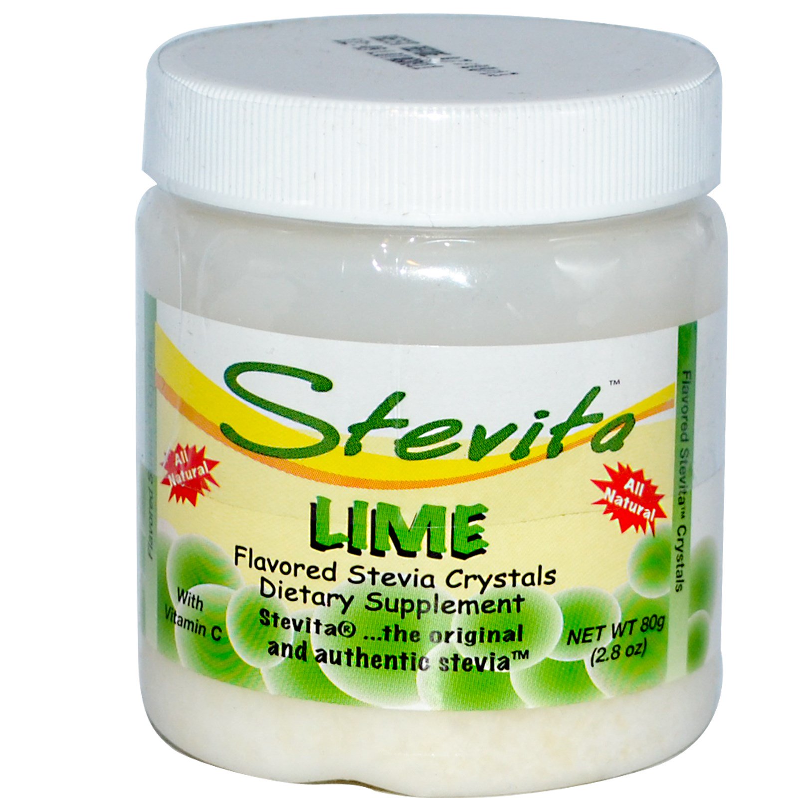 Stevita, Flavored Stevia Crystals, Lime, 80 g (2.8 oz) iHerb