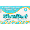 Stevita, SteviaDent, Sugar-Free Gum, Peppermint, 12 Pieces