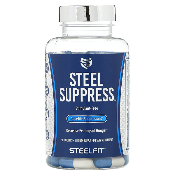 SteelFit‏, Steel Suppress, Appetite Suppressant, 90 Capsules