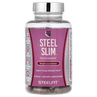 SteelFit, Steel Slim™, Solution pour la perte de poids, 90 capsules