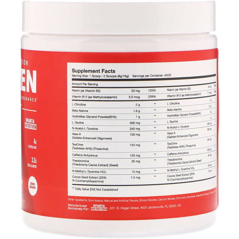 Sparta Nutrition, Kraken PreWorkout, Rainbow Candy, 11.29