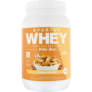 Отзывы о Sparta Nutrition, Spartan Whey, Cinna Crunch, 2 lbs