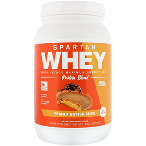 Отзывы о Sparta Nutrition, Spartan Whey, Peanut Butter Cups, 2 lbs