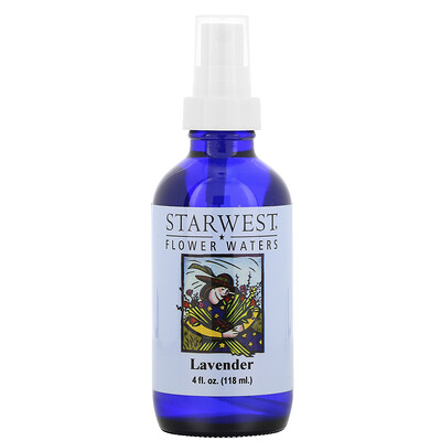 

Starwest Botanicals Цветочные воды, лаванда, 4 жидк. унц. (118 мл)