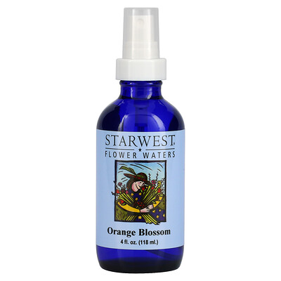 

Starwest Botanicals Цветочная апельсиновая вода, 118 мл
