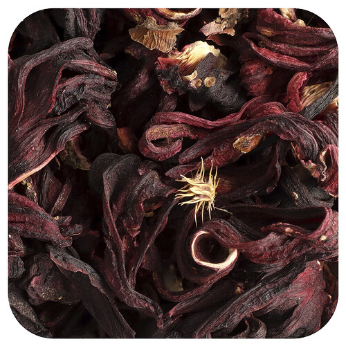 Starwest Botanicals, Organic Hibiscus Flower Petals, Bio-Hibiskusblütenblätter, ganz, 453,6 g (1 lb.)