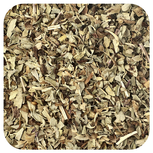 Starwest Botanicals Organic Basil Leaf C/S , 1 lb (453.6 g)