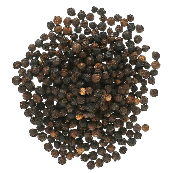 цельный малабарский черный перец, органический, 453,6 г (1 фунт)