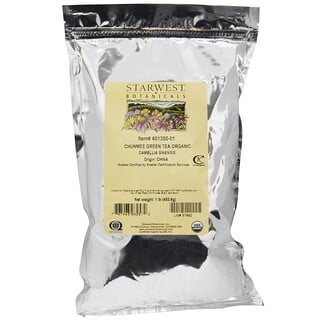Starwest Botanicals, Organic Chunmee Green Tea, 1 lb (453.6 g)