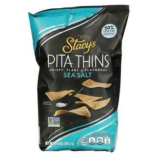 Stacy's, Pita Thins, морская соль, 191,3 г (6,74 унции)