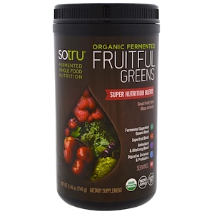 Отзывы о Сотру, Organic Fermented, Fruitful Greens, 8.46 oz (240 g)