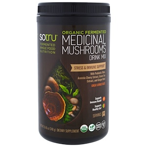 Отзывы о Сотру, Organic Fermented, Medicinal Mushrooms Drink Mix, Stress & Immune Support, 8.46 oz (240 g)