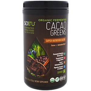 Отзывы о Сотру, Organic Fermented, Cacao Greens, Super Nutrition Blend, 8.9 oz (255 g)