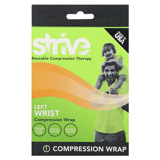 Strive, Compressie Wrap Linker Pols, One Size Fits Most, 1 Count
