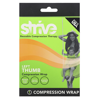 Strive  Left Thumb Compression Wrap  One Size Fits Most  1 Count