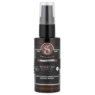 Suavecito, Premium Blends Beard Oil, Whiskey Bar, 1 fl oz (30 ml)