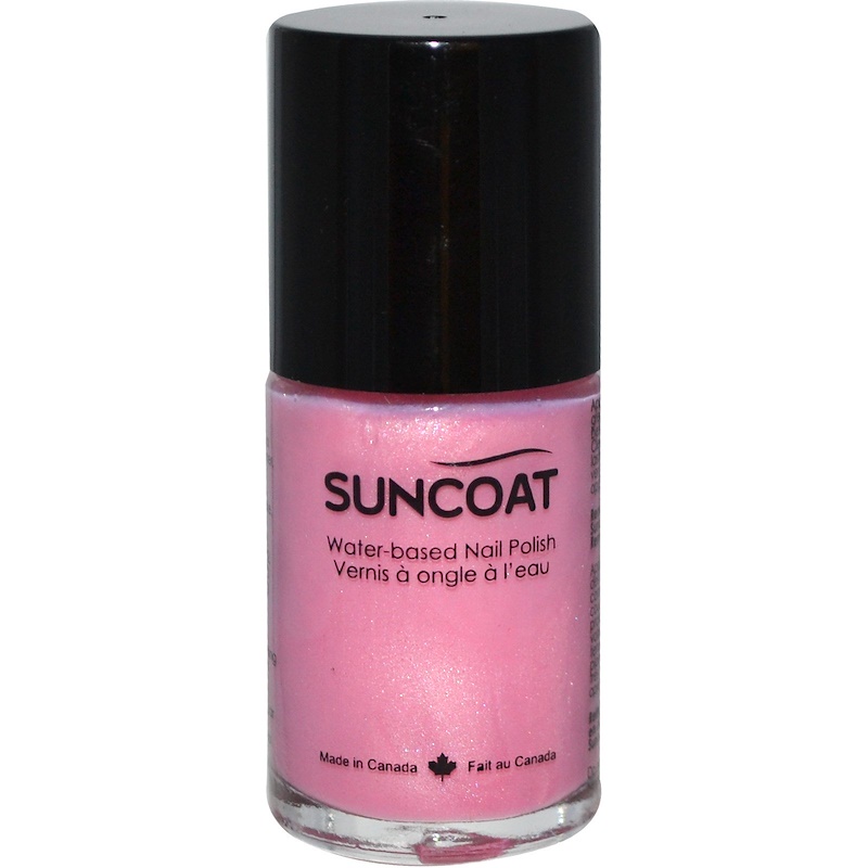 Suncoat, WaterBased Nail Polish, 10 Cotton Candy, 0.5 oz (15 ml) iHerb