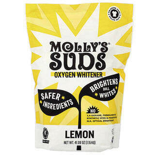 Molly's Suds, Syrevitgörande medel, citron, 1,15 kg