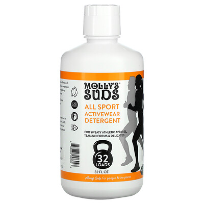 Molly's Suds All Sport Activewear Detergent, 32 fl oz
