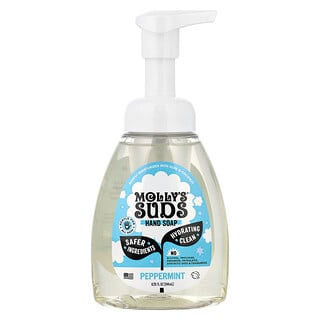 Molly's Suds, Handzeep, pepermunt, 8,25 fl oz (244 ml)