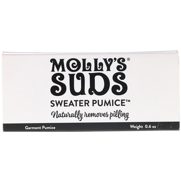 Molly's Suds‏, منظف الألبسة Sweater Pumice، 0.6 أوقية